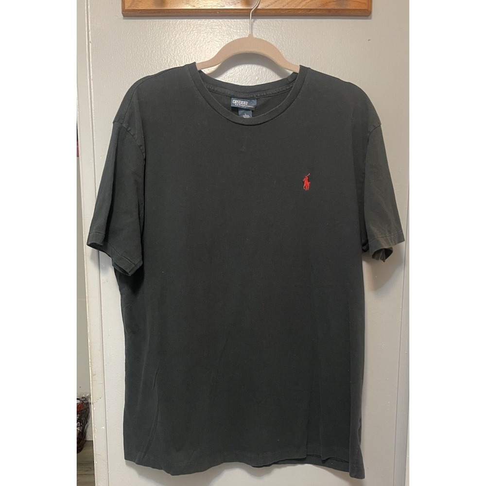 Polo Ralph Lauren Short Sleeve Crewneck T-Shirt Men's Size Large Black